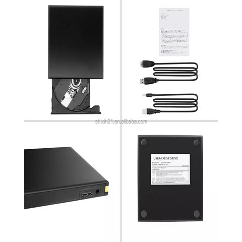 Usb 2.0 Lecteur dvd externe pour ordinateur portable, bureau, ordinateur,  ordinateur portable