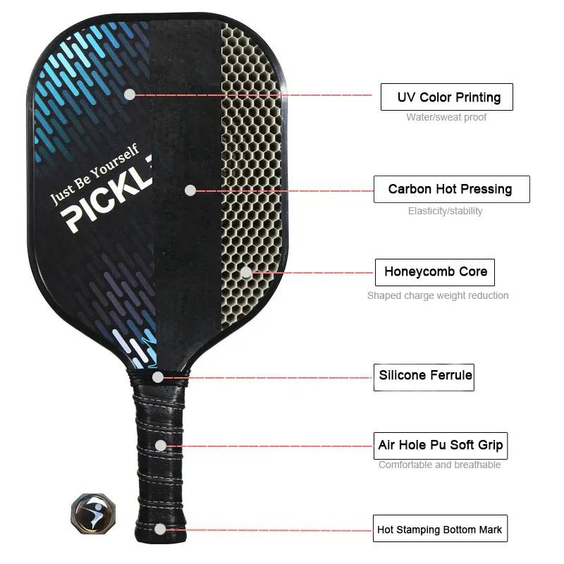 Buy Wholesale China Oem Pickleball Paddle Indoor Outdoor Pickle Ball ...