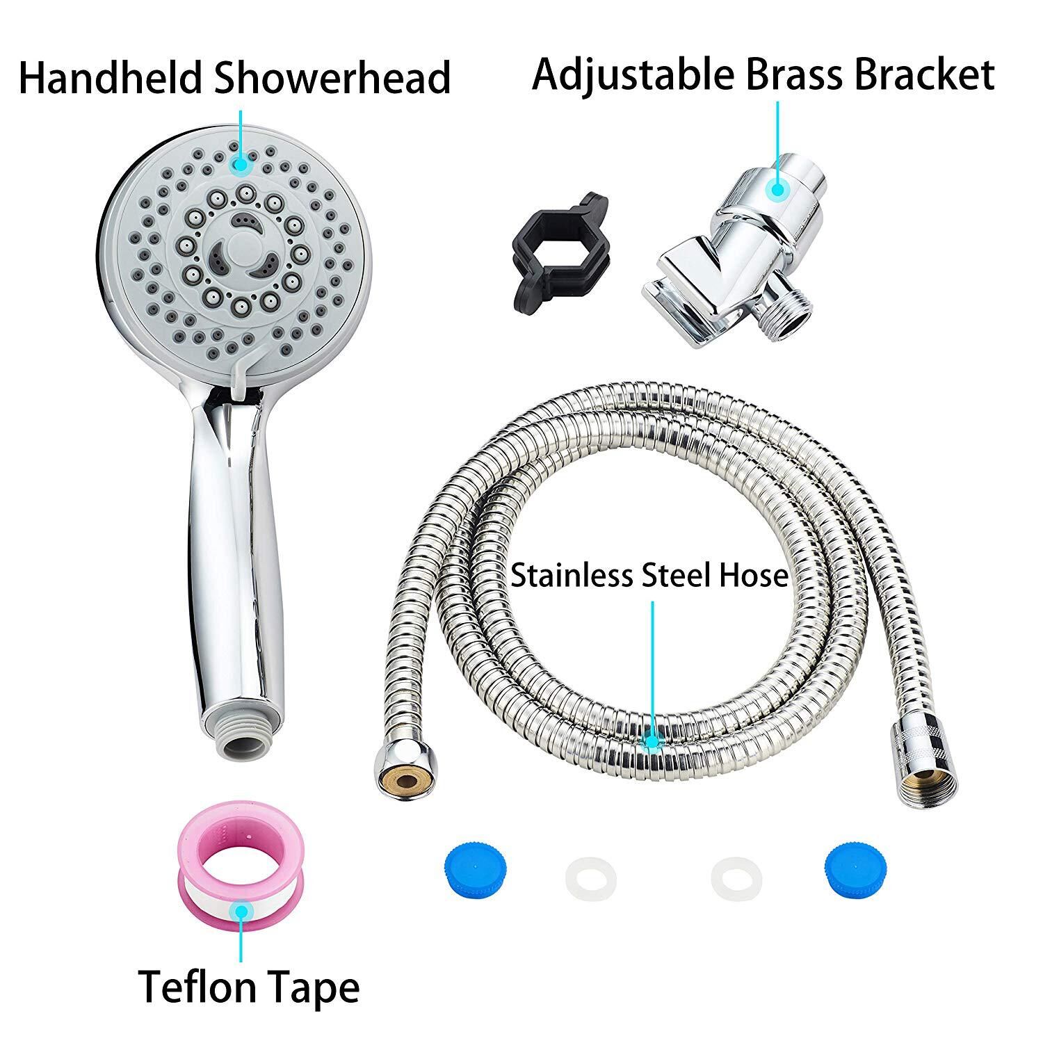 Buy Wholesale China High Pressure 8 Mode Handheld Shower Head Anti