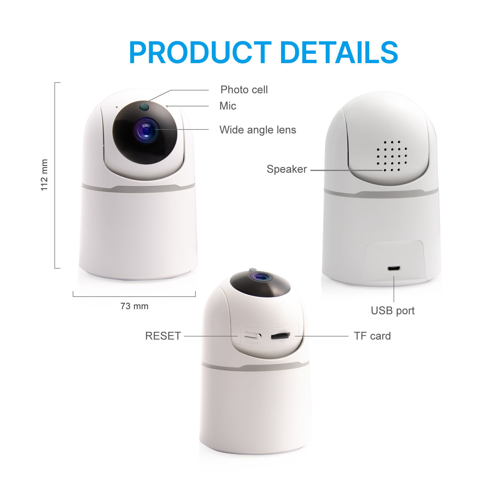 Manufacturer Odm/oem Tuya Smart Security Camera Wifi Ptz Security ...