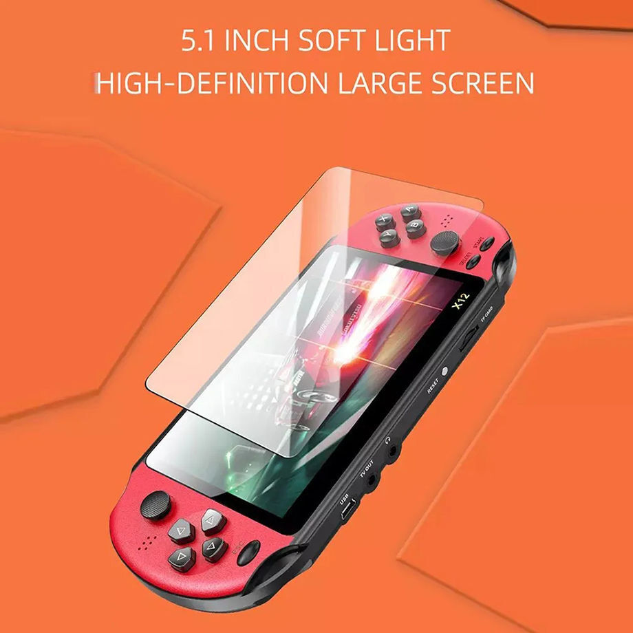 China Console Buy Wholesale China X12 5.1 Inch Handheld Video Game Console 8gb Built ...