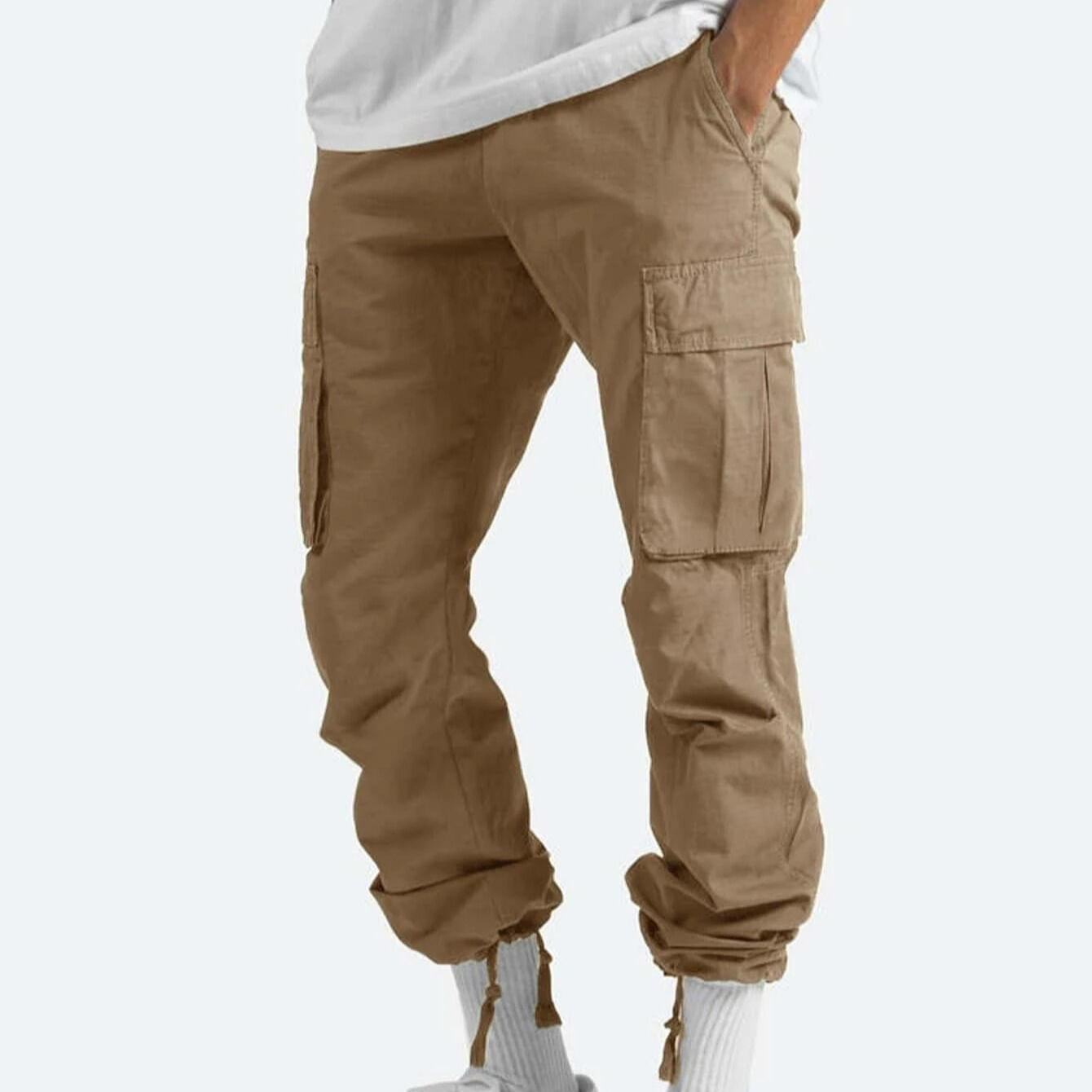 Buy Wholesale China Men Cargo Jogger Pants Cargo Multi Pockets Custom ...