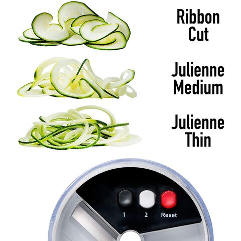  Fullstar Compact Vegetable Chopper - Food Slicer, Stainless  Steel, White/Black: Home & Kitchen