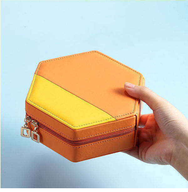 Buy Wholesale China High Quality With Zipper Leather Jewelry Boxes For