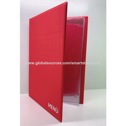 Menu Cover Holder Leather Menu Book A4 Menu Book Meal Price Folder  Restaurant Menu Book 