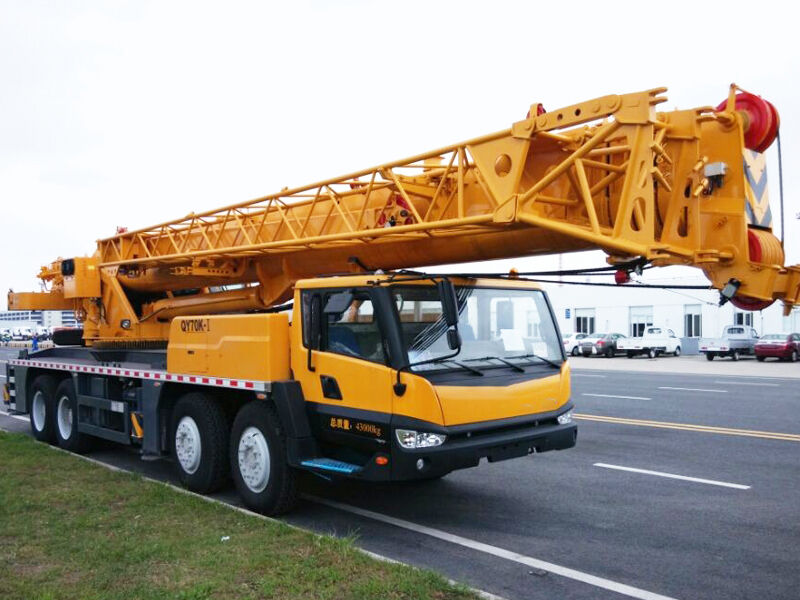 China Brand New 75 Ton Mobile Hydraulic Truck Crane Machine Qy75k ...