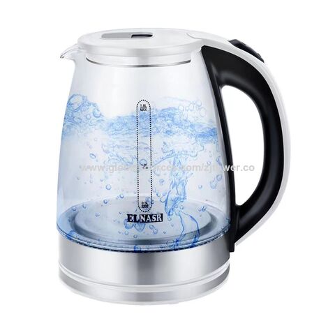 Us Plug 2.2-liter Kitchen Electric Glass Water Kettle,fast Boiling