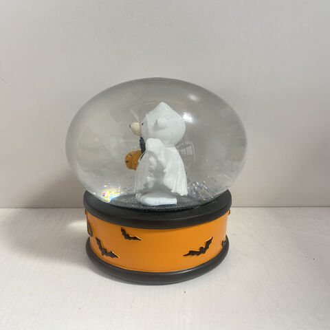 Globo de nieve de cristal con resina, regalo de decoración navideña - Bola de agua