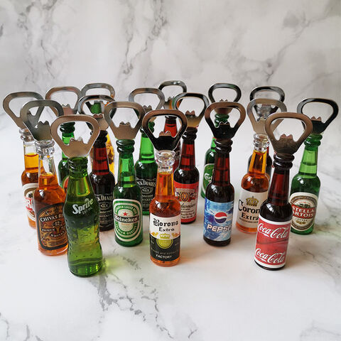 Kitchen Decor and Supplies Opener Keychain Alloy Shaped Soft Drinks  Beverage Bottle Openers Restaurants Funny Gifts