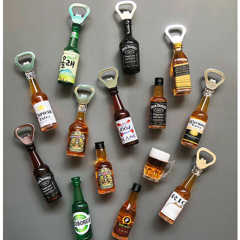 Sublimation Refrigerator Magnets Keychain Bottle Opener Blanks Key Ring  Magnets Refrigerator Sticker Coke Fruit Juice Opener