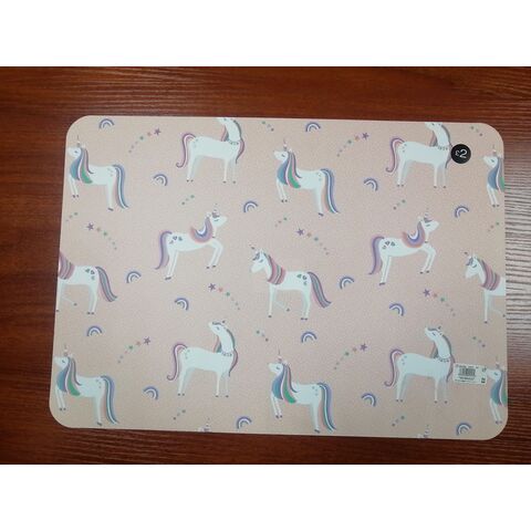 Manteles Individuales Navideños para Mesa de Comedor, Posavasos, Individuales de Lino con Diseño de Papá Noel