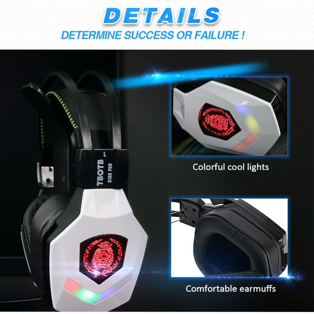 Buy Wholesale China Letton Usb Gaming Headset Virtual 7.1 With Mic Noise  Cancelling For Pc Gamer & Virtual 7.1 Gaming Headsets at USD 13.2
