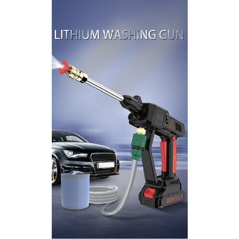 Buy Wholesale China 2023 New High Pressure Wireless Car Wash Gun