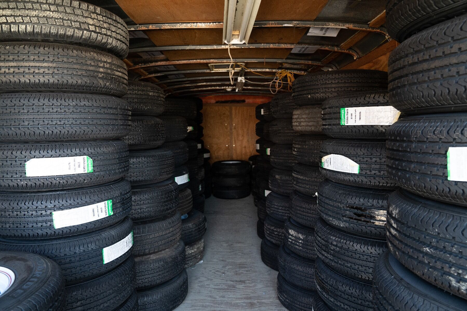 Used car tires