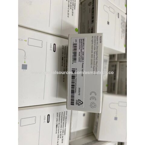 Chargeur iPhone 15 Original, adaptateur secteur pack OEM A2347