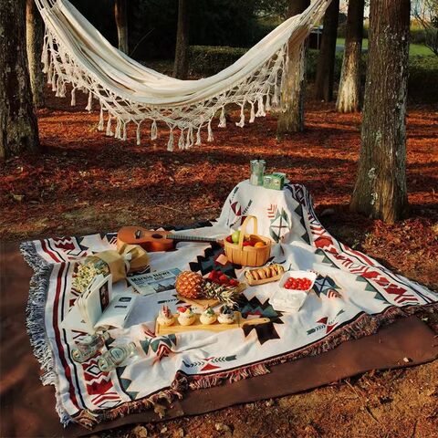 Manta de pícnic, manta de picnic al aire libre, alfombra de picnic al aire  libre, alfombra de camping, manta de picnic de estilo nacional, manta de