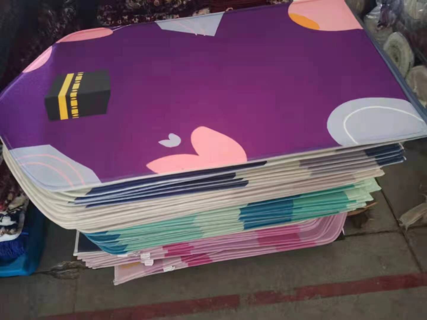 Buy Wholesale China Muslim Prayer Mat Rug Soft Pile Non Slip Backing