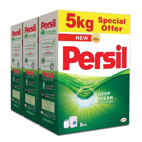 Persil, Aerial and Surf laundry detergents on sale on a