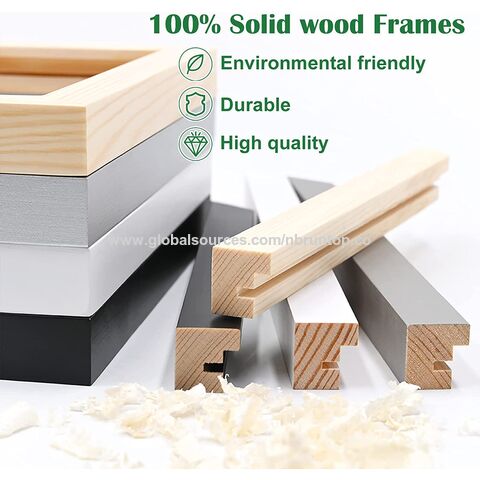 Natural Double-Sided Rotating Solid Pine Wooden Stand Picture Frame - China  Rotating Solid Pine Wooden Stand Picture Frame and Customized Painting  Household Photo Frames price