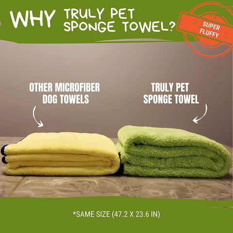 Super Absorbent Dog and Cat Bathrobe and Microfiber Bath Towels