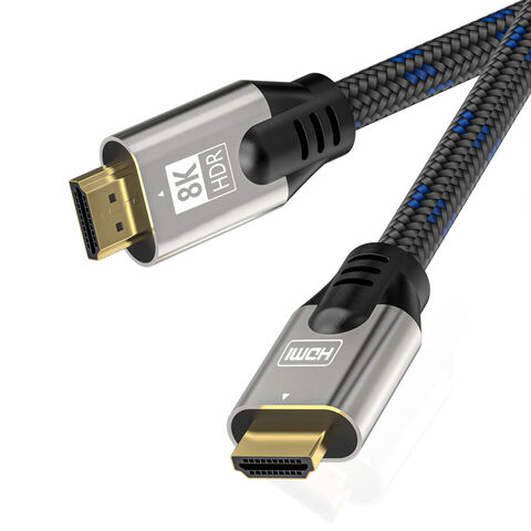 UGREEN 8K Plat Câble HDMI 2.1 8K 60Hz 4K 120Hz Haute Vitesse 48 Gbps  Supporte 3D eARC HDR Dynamique HDR 10 Dolby Vision HDCP 2.2 2.3 Compatible  avec