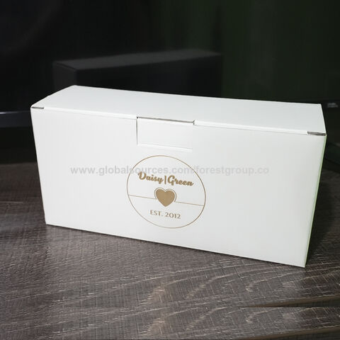 Factory Custom Logo products Paper Packaging Boxes with clear window.