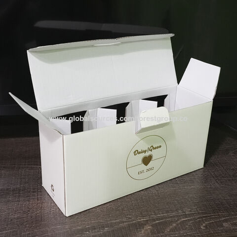 Factory Custom Logo products Paper Packaging Boxes with clear window.