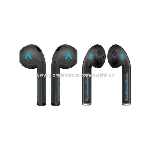Fones de ouvido esportivos sem fio, TWS Bluetooth 5.3 Fones de ouvido, IPX5  à prova d'água, HiFi Com Cancelamento De Ruído Microfone, Toque inteligente  : : Eletrônicos