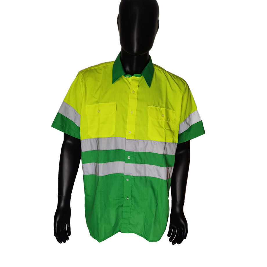 Buy Wholesale China High Visibility Reflective T-shirt Safety Reflective  Workwear Men's Short-sleeved Polo Shirts & Men's Polo Shirts at USD 6.8