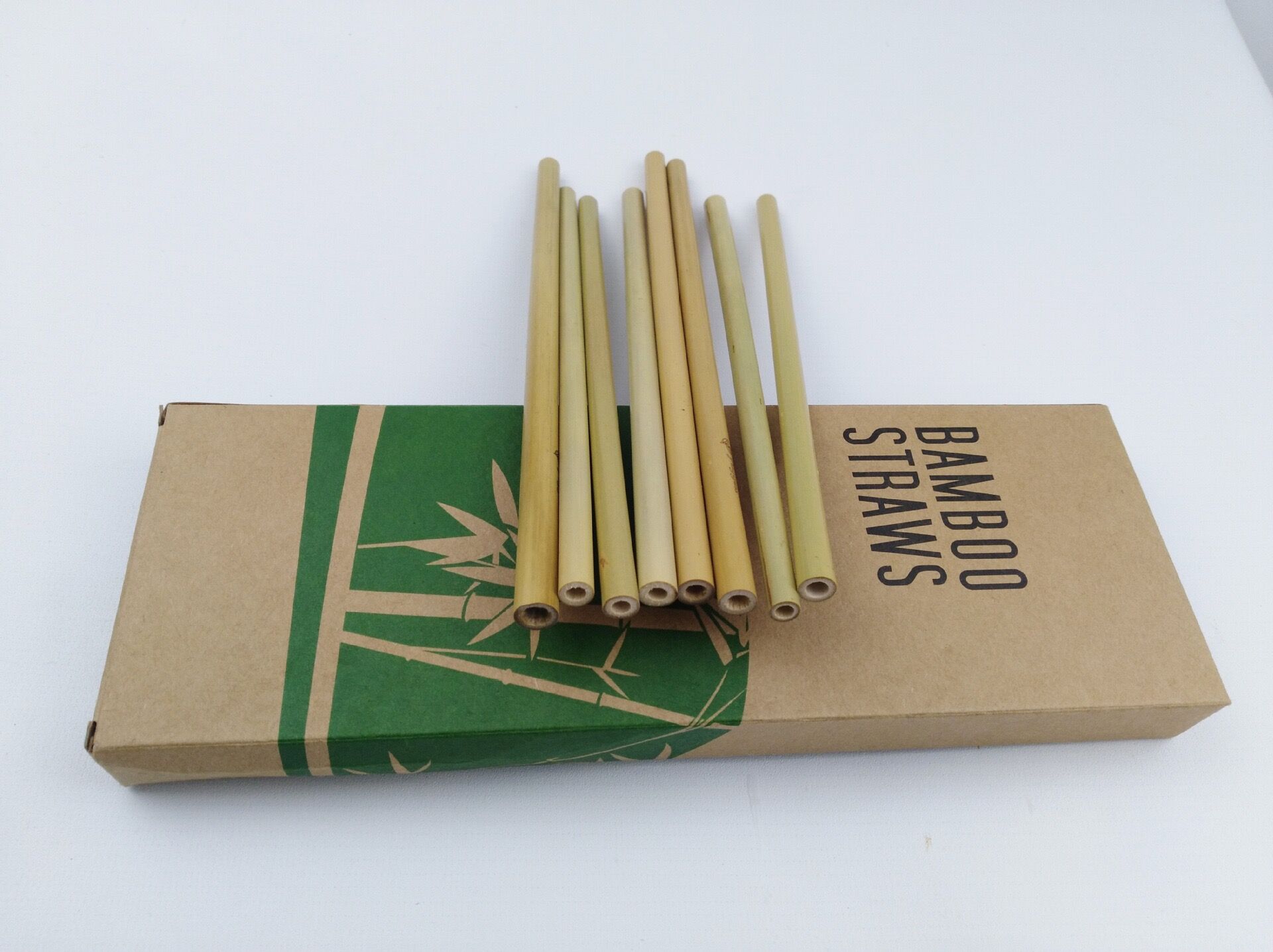 High Quality Bamboo Straws Sets Biodegradable Halloween Straw