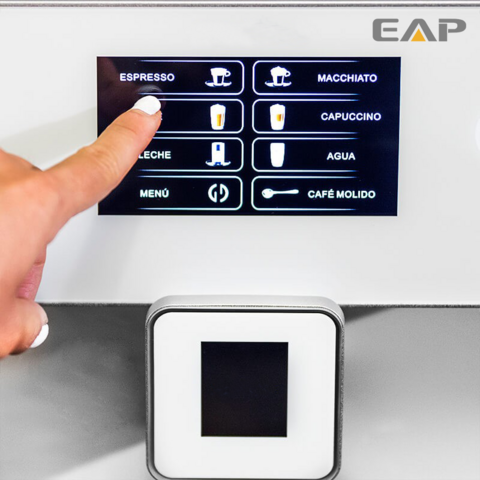 Máquina de café espresso automática de diseño suizo con bomba italiana - Ideal para hostelería y oficinas
