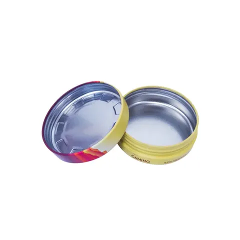 Small Round Metal Tins with Lids - Bespoke Packaging