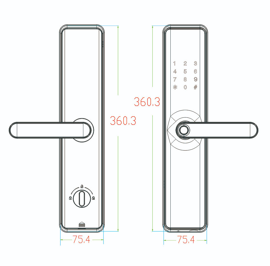 Buy Wholesale China New Electronic Security Smart Tt Lock App Wifi ...