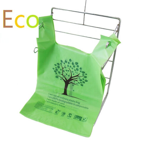 Buy Wholesale China Custom High Quality Pla Custom Printed Logo  Biodegradable Clothes Shopping Poly Tote Plastic Shopping Bag With Handle &  Pla Shopping Bags Biodegradable Compostable at USD 0.0013