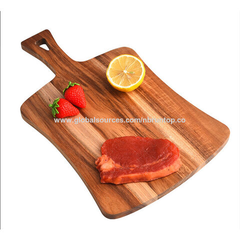 Buy Wholesale China Wholesale Manufacturers Custom Acacia Wood Cutting Board  Cheese Cutting Board Set Chopping Boards & Cutting Board at USD 1.3