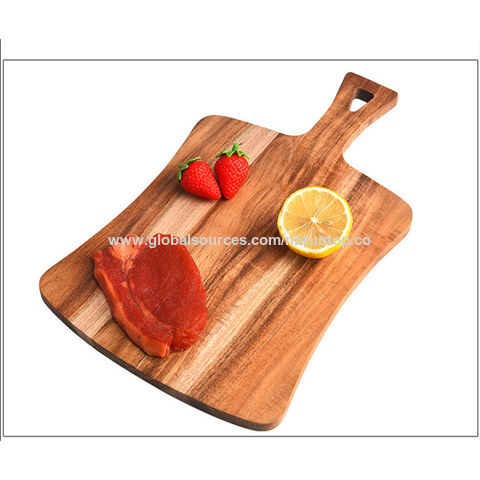 Buy Wholesale China Wholesale Manufacturers Custom Acacia Wood Cutting Board  Cheese Cutting Board Set Chopping Boards & Cutting Board at USD 1.3