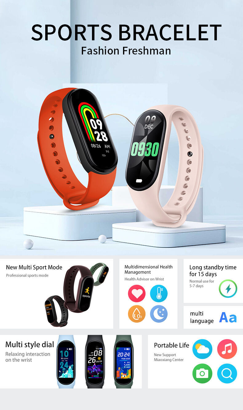 M3 smart bracelet discount caracteristicas