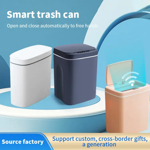 Buy Wholesale China Papelera Inteligente Sensor Trash Bins Bin Waste &  Smart Trash Cans at USD 5.56