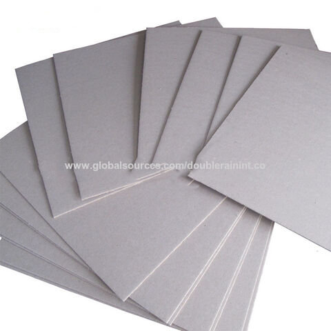 Paper Manufacturer Duplex Board Thick Paper Board Grey Chipboard 1200GSM -  China Grey Chip Board, Grey Chipboard Price
