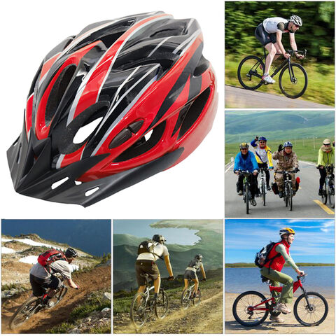 Comprar Casco de bicicleta Cascos de ciclismo de montaña de carretera Casco  de bicicleta ultraligero CE MTB integralmente moldeado