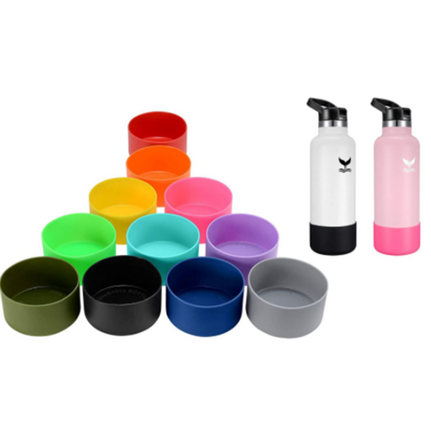 Buy Wholesale China Stainless Steel Cup Cover Silicone Base Glass Cup  Thermal Insulation Silicone Cover Sports Water Cup & Cup Cover Silicone  Base at USD 0.38