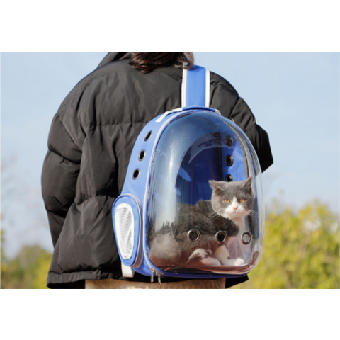 Cat Carrier Bags Breathable Pet Carriers Small Dog Cat Backpack Travel  Space Cap