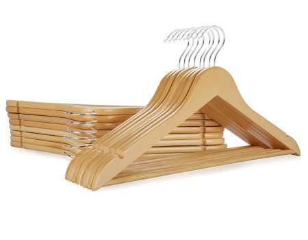 Buy Wholesale China High Quality A Grade Wooden Coat Hangers Black Wood  Hangers For Clothing Line Wooden Hangers For Clothes & Hanger at USD 0.45