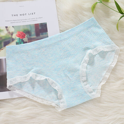 Wholesale Beautiful Ladies in Panties Cotton, Lace, Seamless