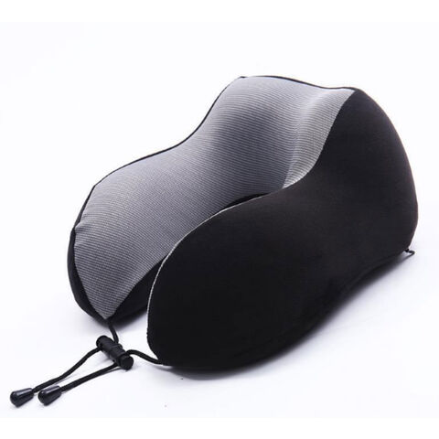 Almohada de Viaje de Espuma Viscoelástica en Forma de U 2019, Almohada Cervical, Almohada para Viajar