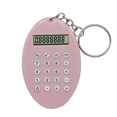  Mini Calculator, Mini Portable Cute Cookies Style Key Chain  Calculator Candy Color Pocket Calculator for Keyring Decoration() : Office  Products