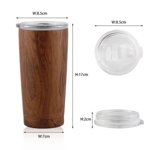 Buy Wholesale China Wood Grain Stainless Steel Cup 20oz 30oz Wine