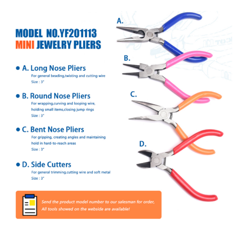Combination Multi Jewelry Mini Pliers Set Hand Tool - China Mini Jewelers  Pliers, Mini Pliers Set