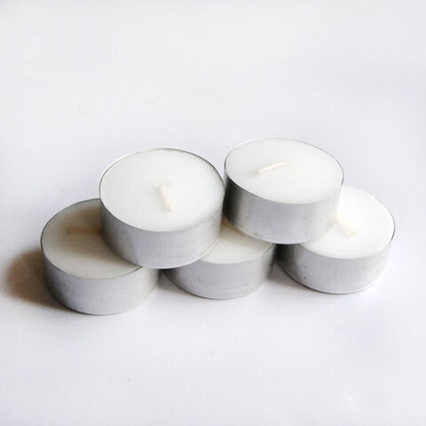 100pcs Heart Shaped Candles, Smokeless Tealights Candle, Tea Light