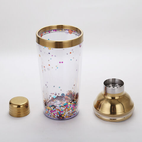 500ml shaker bottle double wall stainless